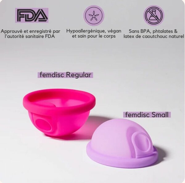 Disque menstruel réutilisable