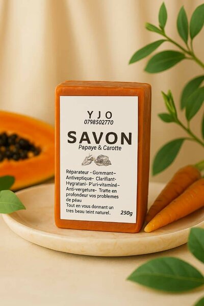 Savon Papaye et Carotte Réparateur
