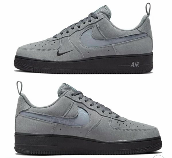 Men's Nike Air Force 1 '07 LV8 SE Reflective Swoosh Suede