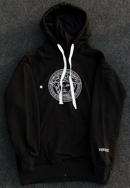 Sweat à capuche chic noir