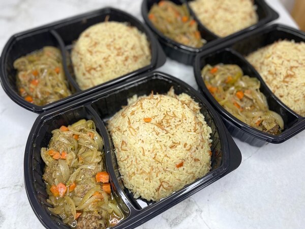 Riz et poulet au four