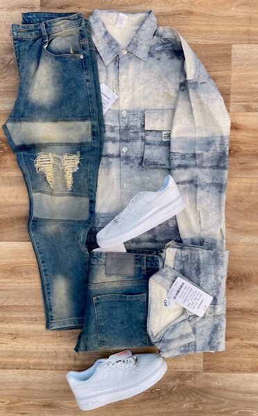 Ensemble jean tendance