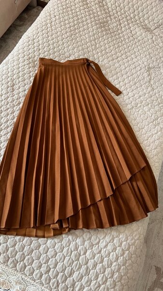 юбка на запах , дина миди