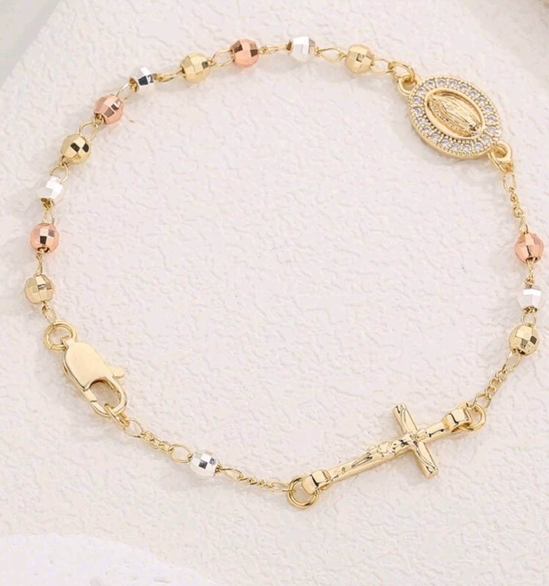 Bracelet religieux croix