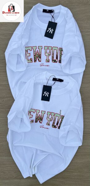 T-shirt "New York" Blanc