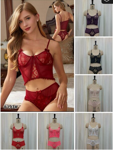 Ensemble de lingerie sexy en dentelle
