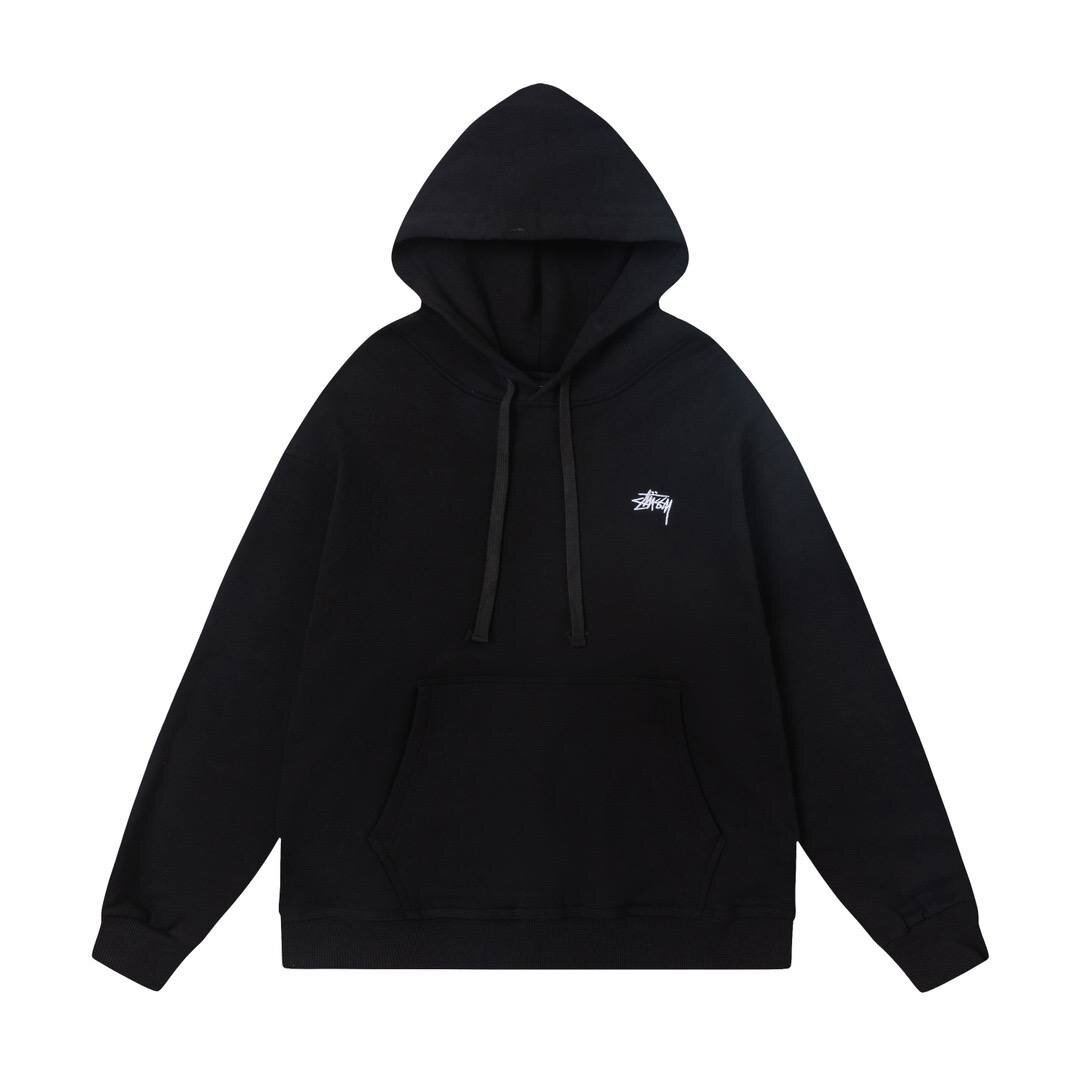 Худи с вышитым лого "Stussy" LUX качество