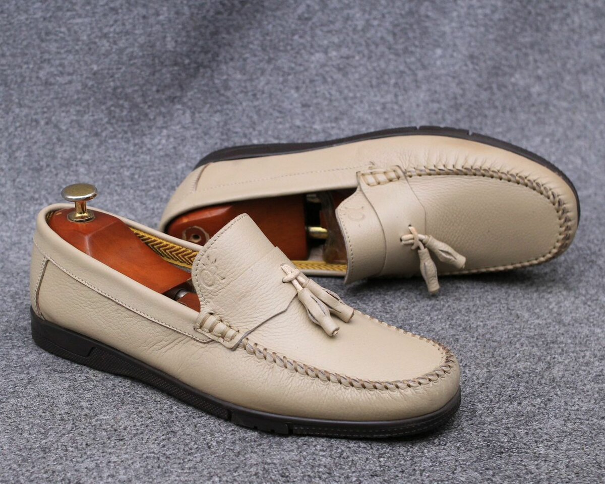 Mocassins en cuir élégants
