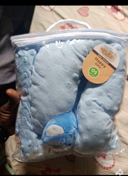 Oreiller bébé doux Happy