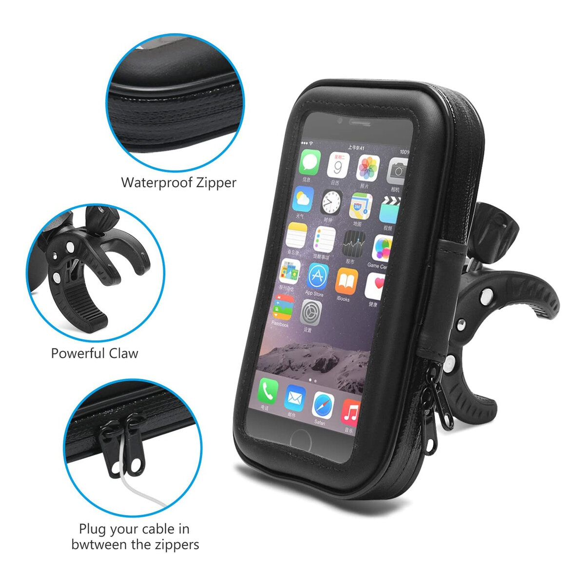 Étui téléphone vélo étanche