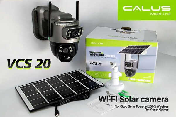 Caméra de surveillance WIFI et solaire