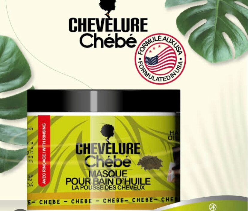 Chevelure Chébé Masque pour Bain d'Huile