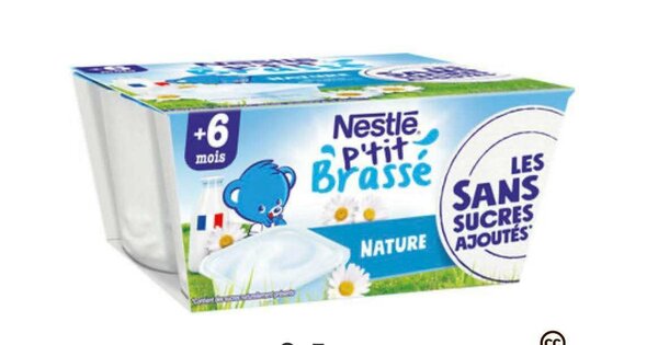 Yaourt pour bébé nature