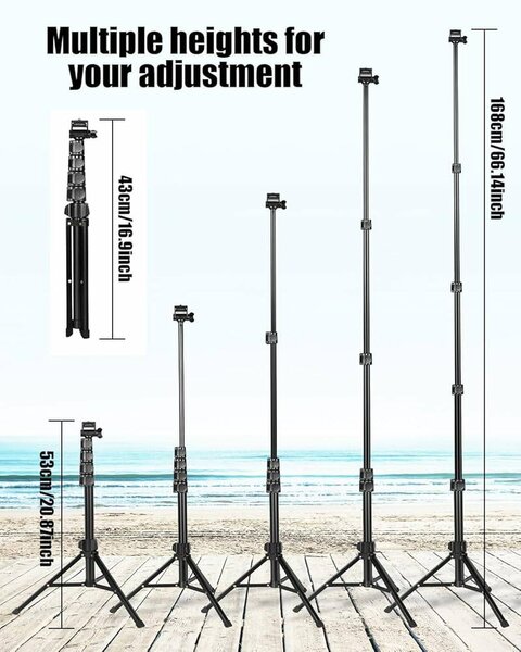 Trépied télescopique réglable