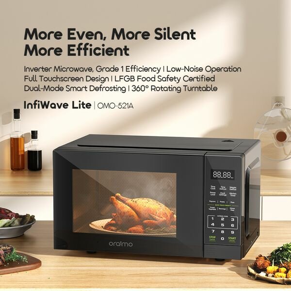 Micro-ondes silencieux Oraimo