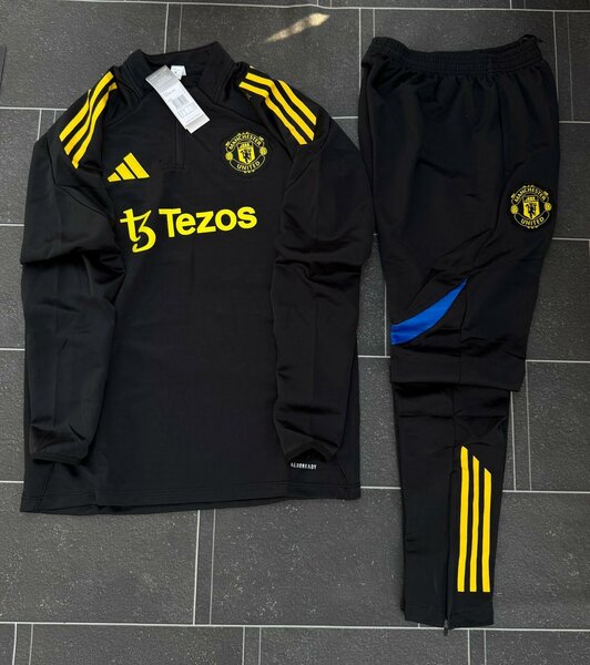 Ensemble survêtement Manchester United Adidas noir