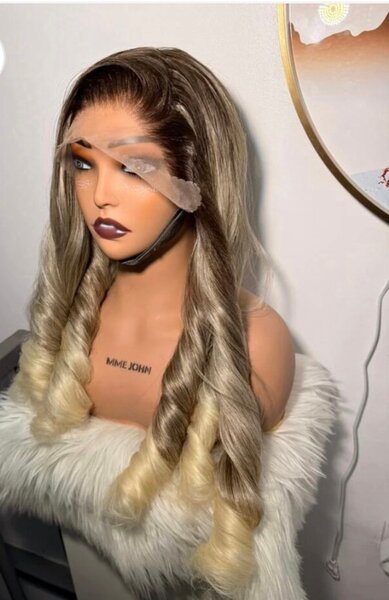 Perruque Lace Front Ondulée