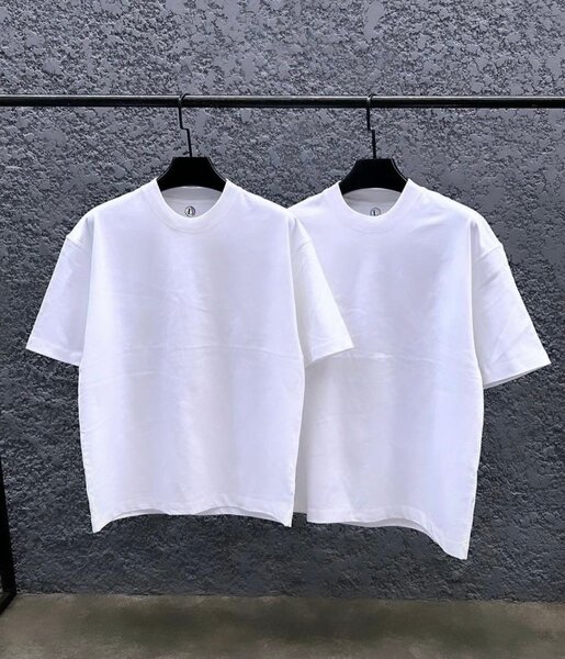 Lot de 2 T-Shirts Blancs