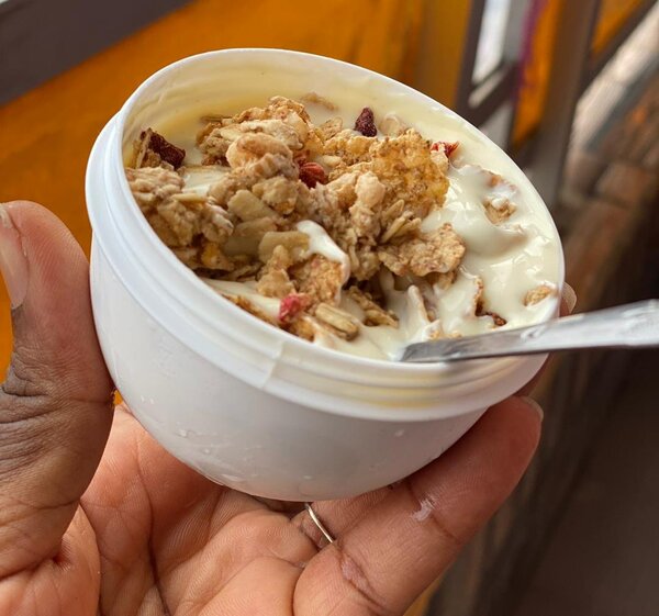 Yaourt granola croustillant