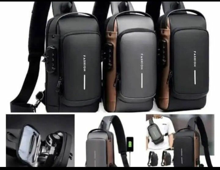 Sac à dos anti-vol USB rechargeable