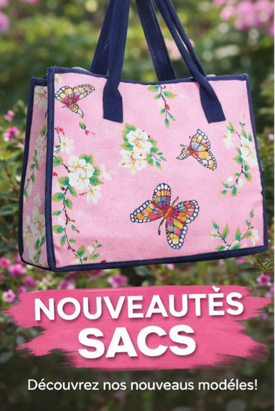 Sac cabas été - Imprimé floral