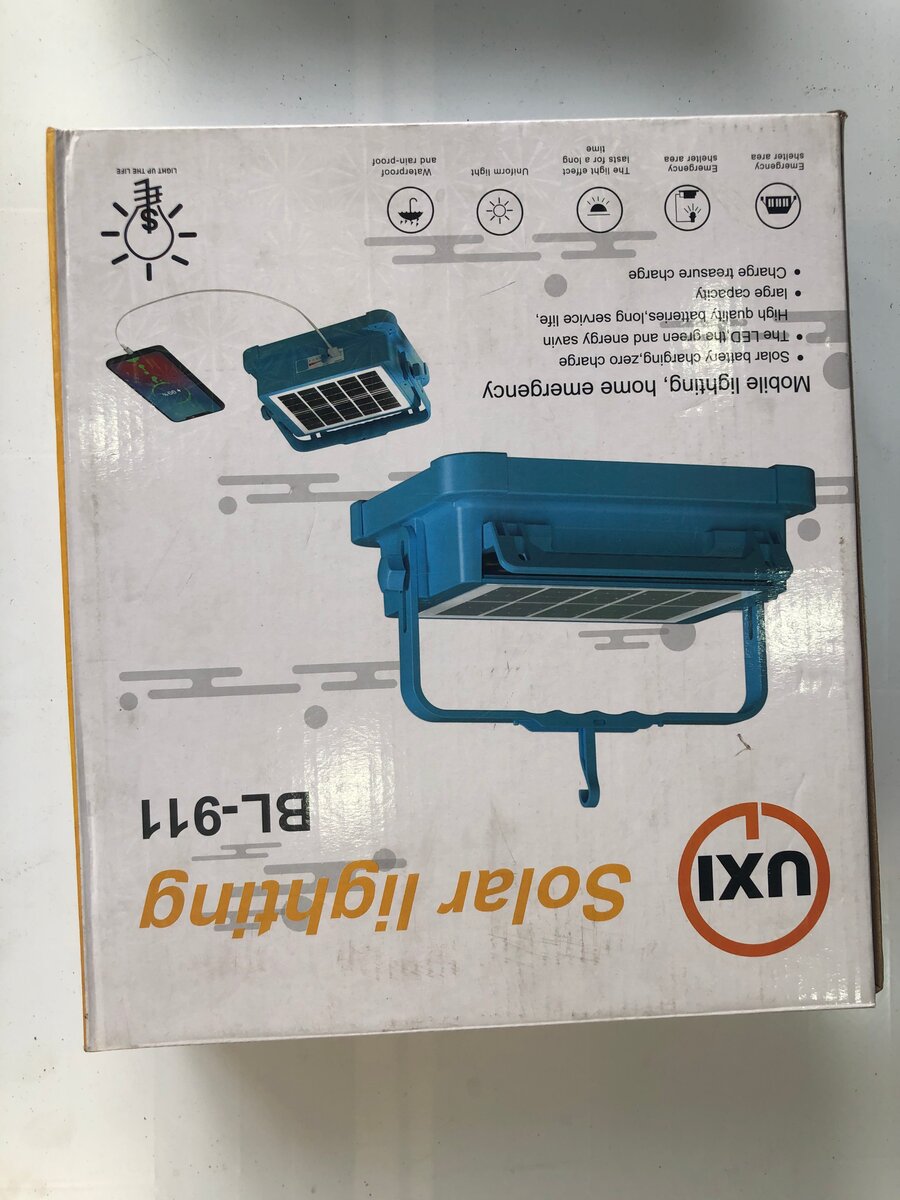 Projecteur Solaire LED Portabl