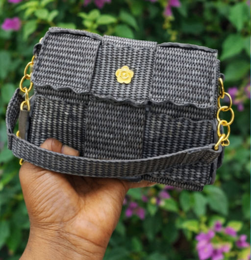 Sac à main en rotin pour femme