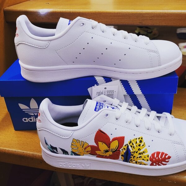 Sneakers Adidas Femme Floral