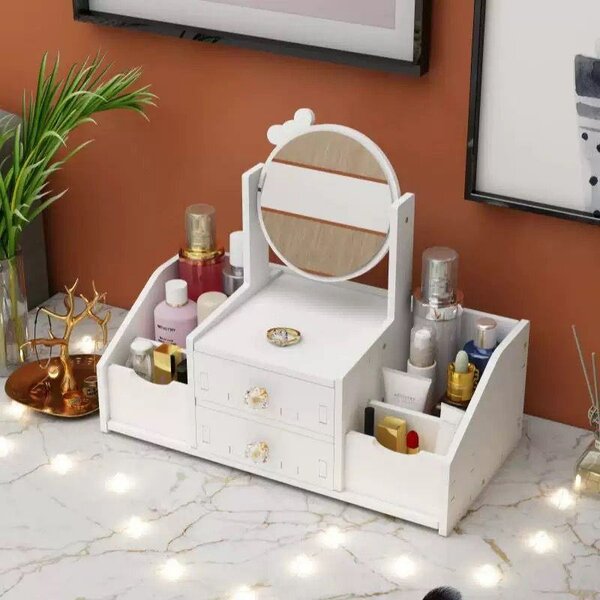 Organisateur de maquillage élégant