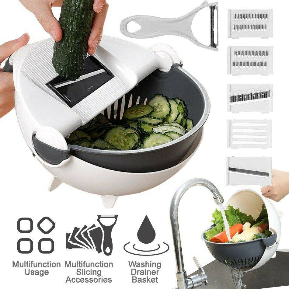 Vegetable Slicer Cutter 9 in 1