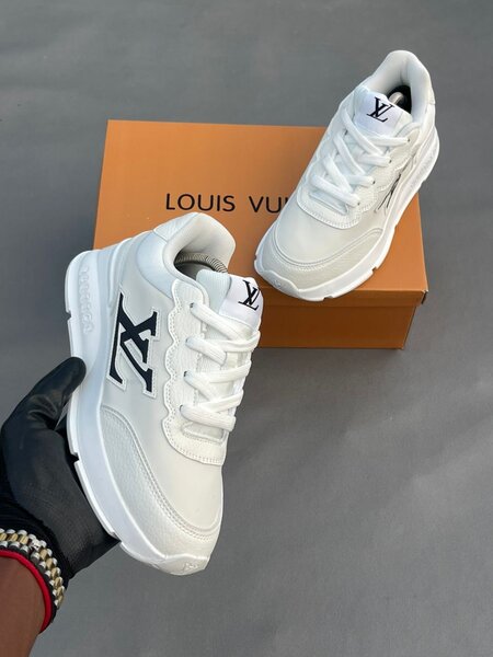 Baskets mode blanches homme