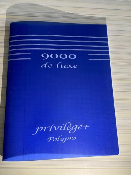 Cahier Poly pro 100p