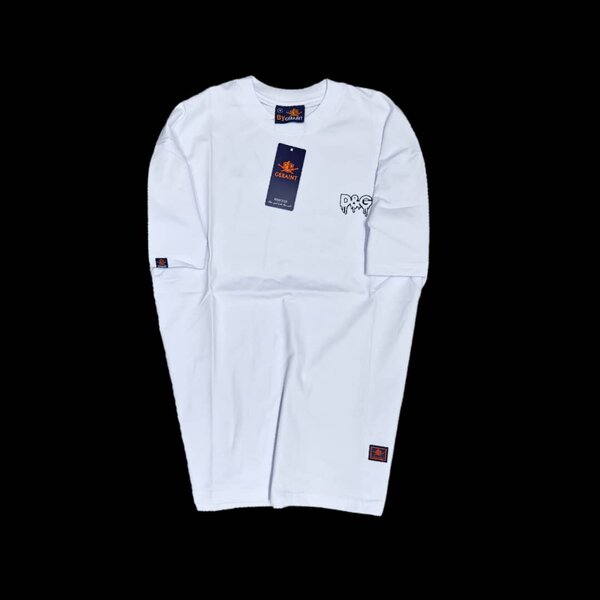 T-shirt blanc classique pour homme