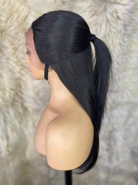 Perruque longue lisse