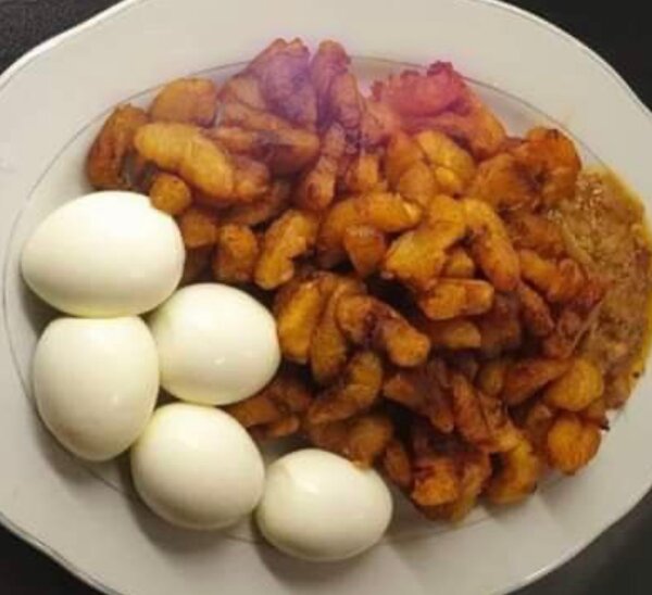 Alloco avec des oeufs