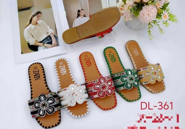 Sandales en perles élégantes