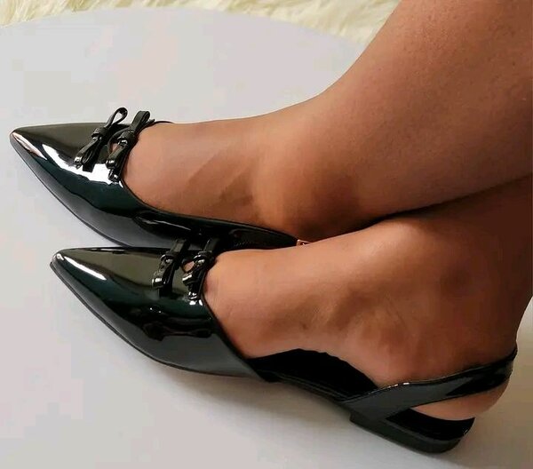 Mules à talons compensés