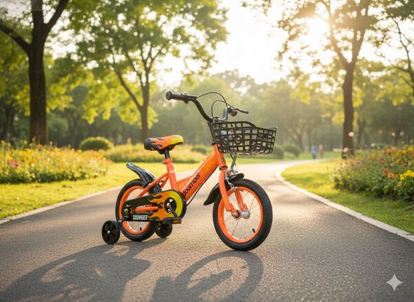 14inch kids cycle with Basket