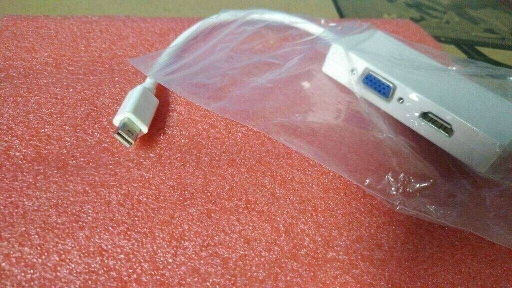 Переходник mini Display Port (папа) на VGA, DVI, HDMI (мама)