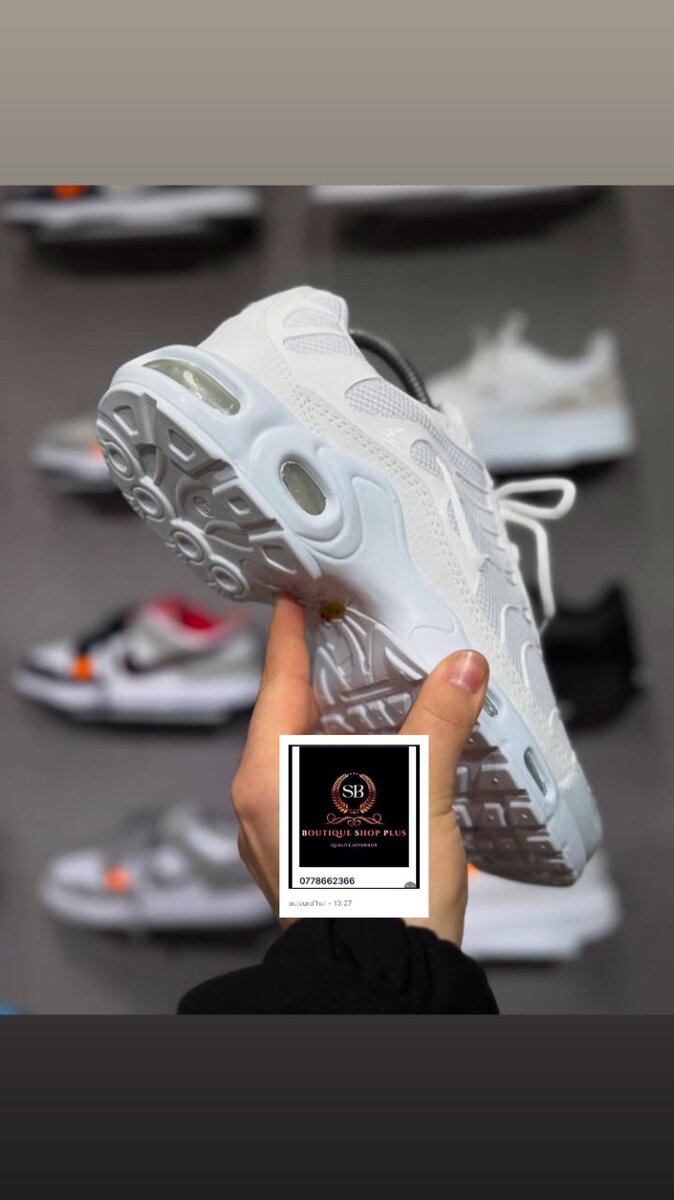 Basket nike tn authentique avec sa boîte