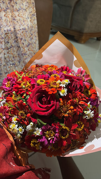 Vibrant Mixed Flower Bouquet