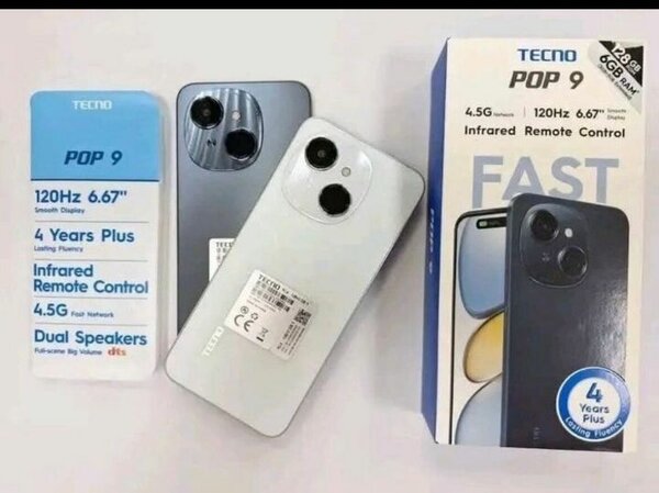 Tecno Pop 9 Smartphone 4G LTE
