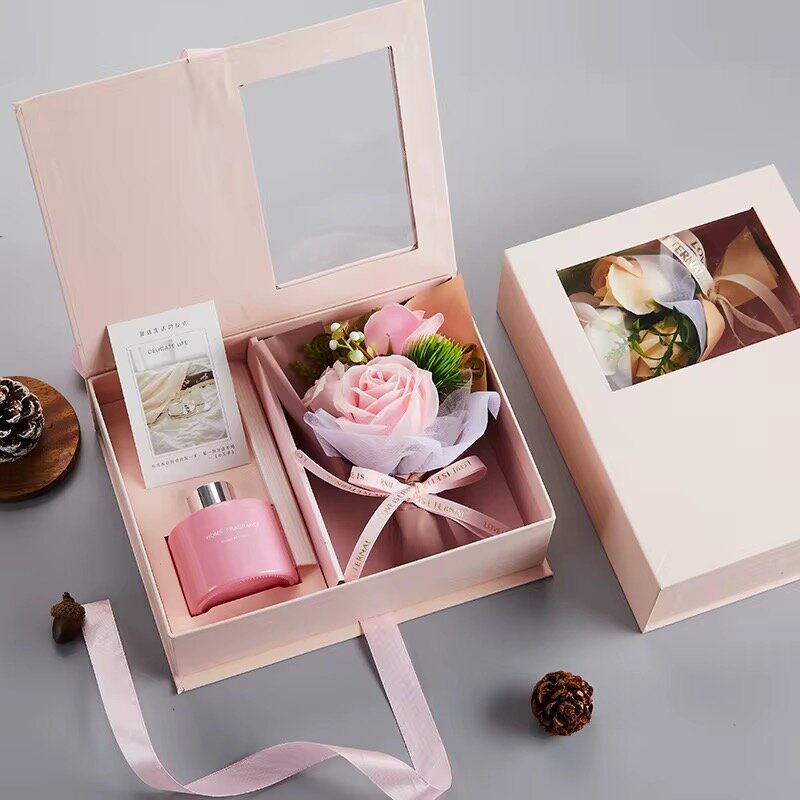 Coffret Cadeau Parfum et Fleurs