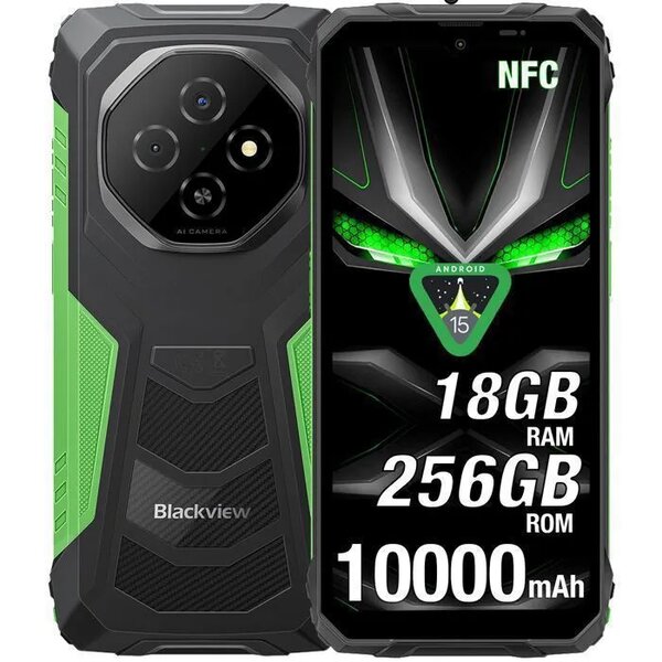 Blackview smartphone 18GB RAM 256GB ROM 10000mAh NFC