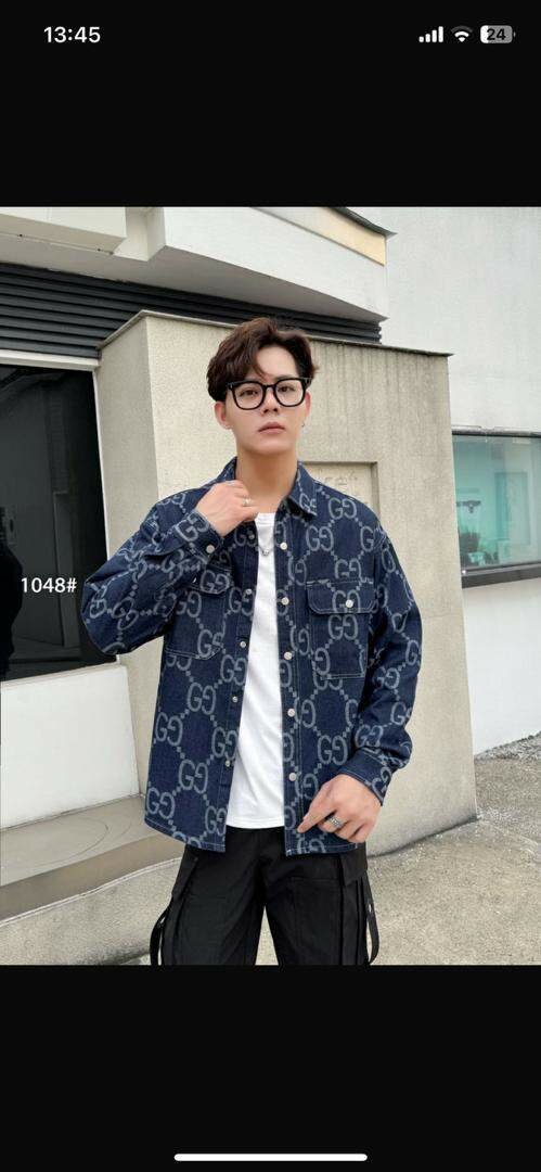 Chemise en denim stylée