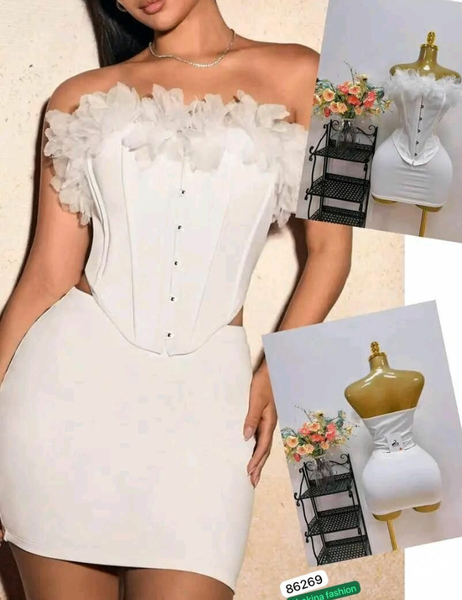 Robe bustier chic femme