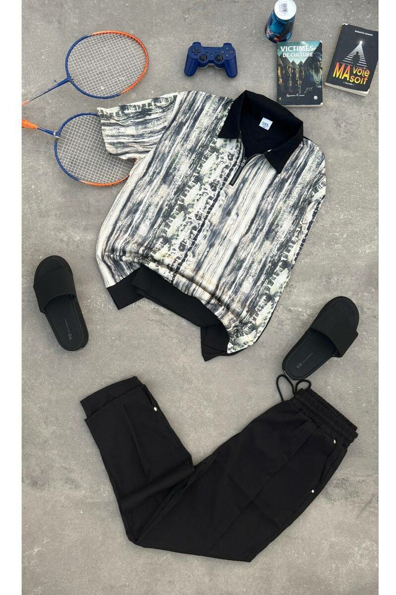 Chemise homme imprimée pour un style décontracté