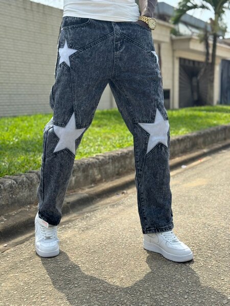 Jeans homme étoiles