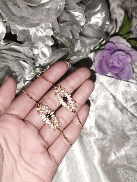 Fashion Chain Bracelets For Women Crystal Charm Adjustable