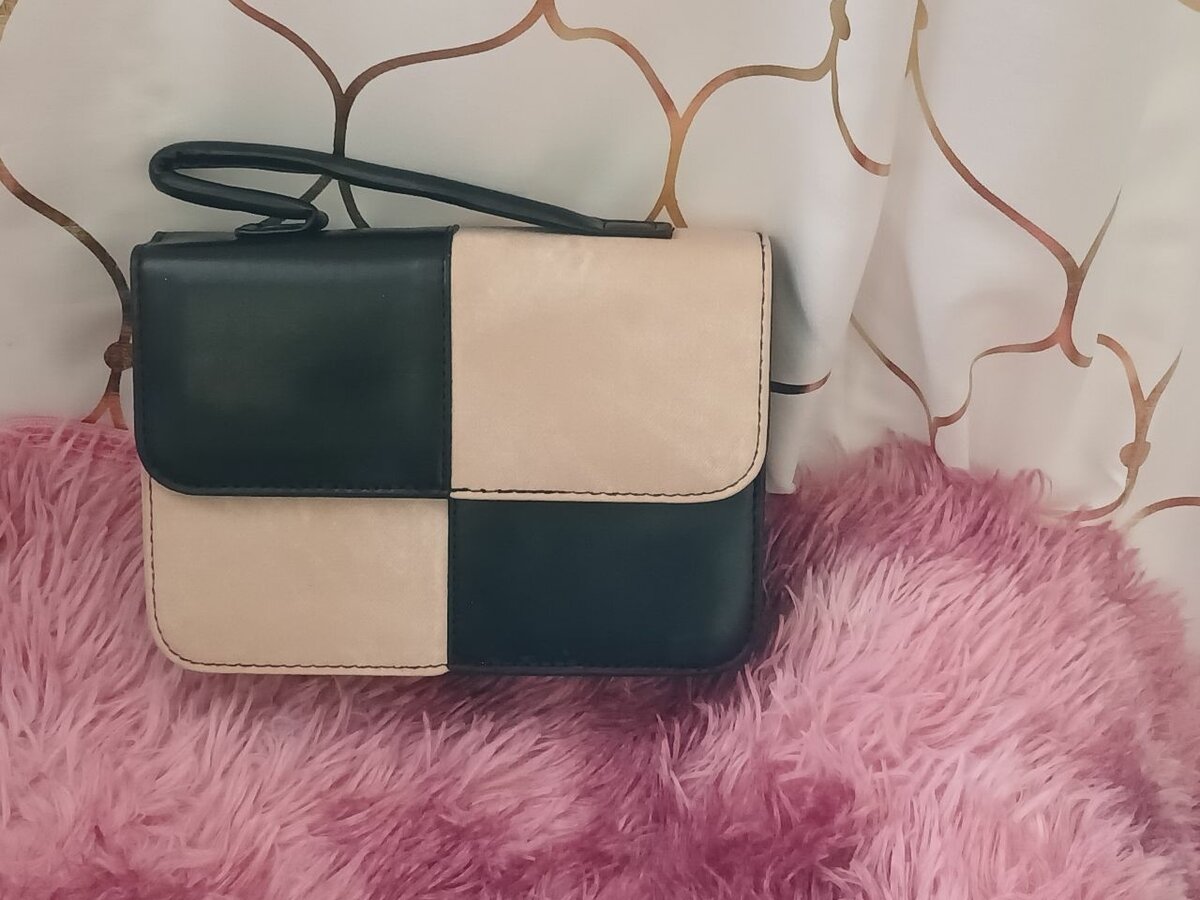 Chic Colorblock Crossbody Bag